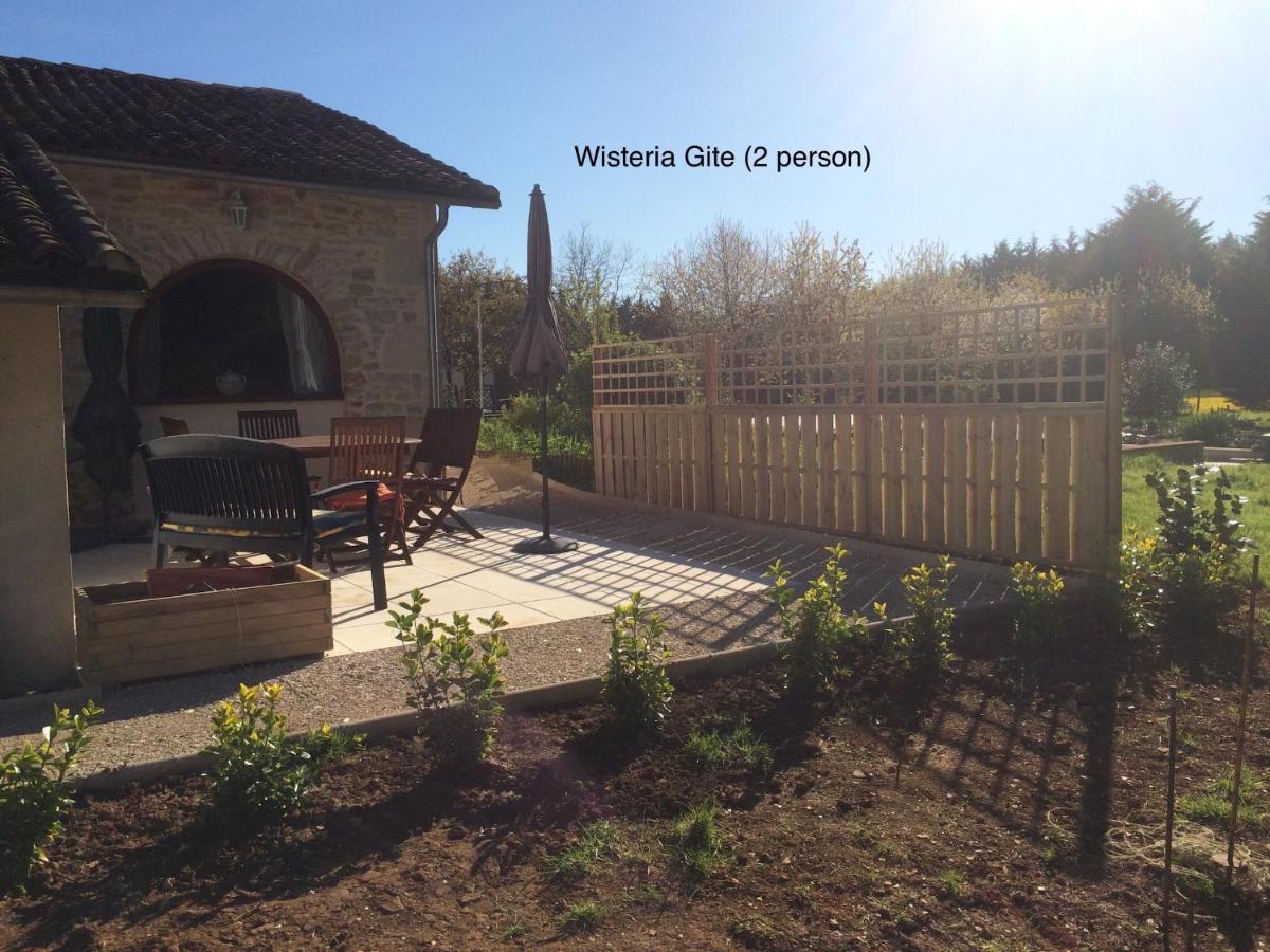 Wisteria & Jasmine Villa Genouille  Exterior foto